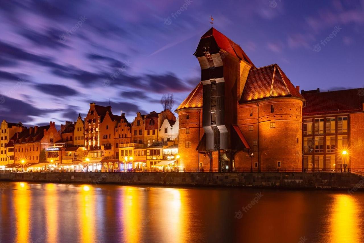 Giraffe Glamour Gdansk Bagian luar foto